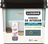 Luxens - Peinture pour les murs - 1L - 10m2 - Vert / Vert foncé / Laguna