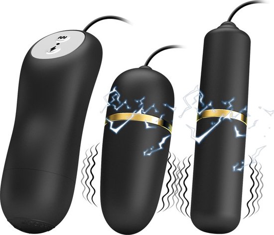 Foto: Pretty love electrosex bullet vibrator set zwart