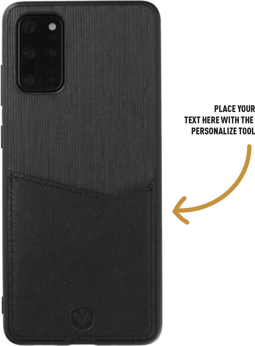 Back Cover Black Card Slot Galaxy S20 Plus