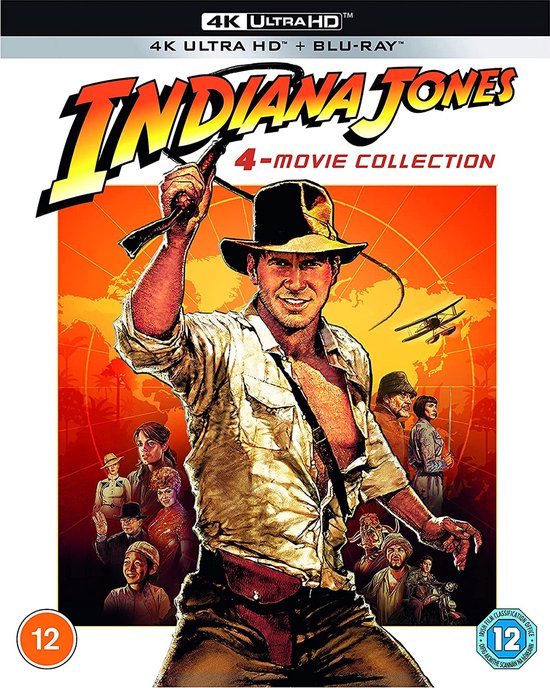 Indiana Jones - 4 Movie Collection [4K UHD + Blu-ray]