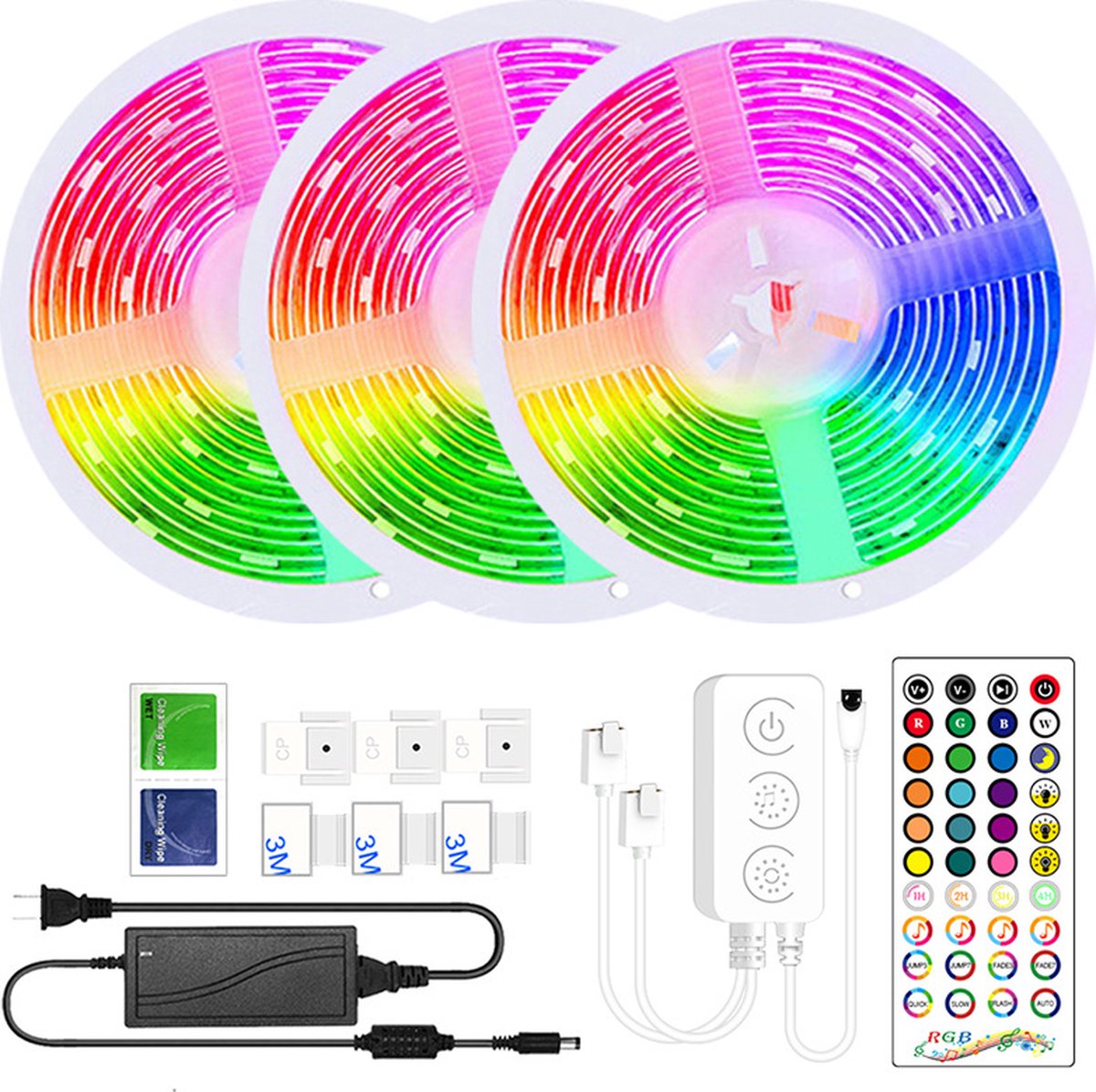Govee Smart WiFi LED Strip 5 Meter - RGB Ledstrip – Met GVVOO Home App ...