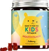 Bears with Benefits - Doin it for the Kids | Multivitamine gummiberen voor kinderen - vanaf 4 jaar - suikervrij, vegan - vitamine A-Z immuuncomplex zonder toevoegingen - 60st. maandelijkse voorraad