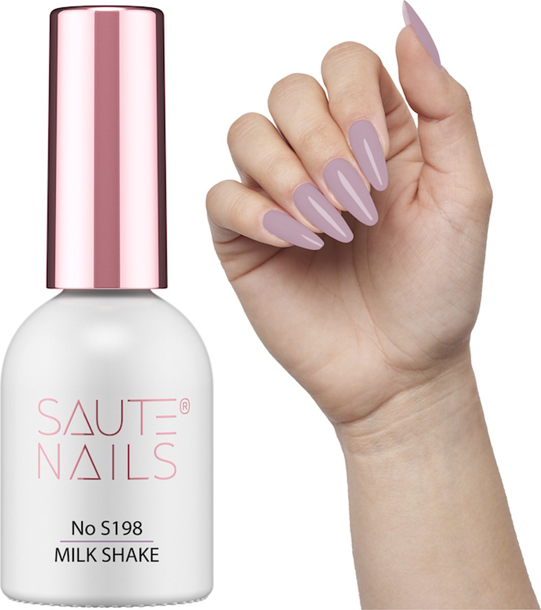 SAUTE Nails Roze UV/LED Gellak 8ml. - S198 Milkshake