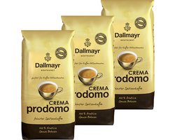 Dallmayr Crema Prodomo - koffiebonen - 3 x 1 kg