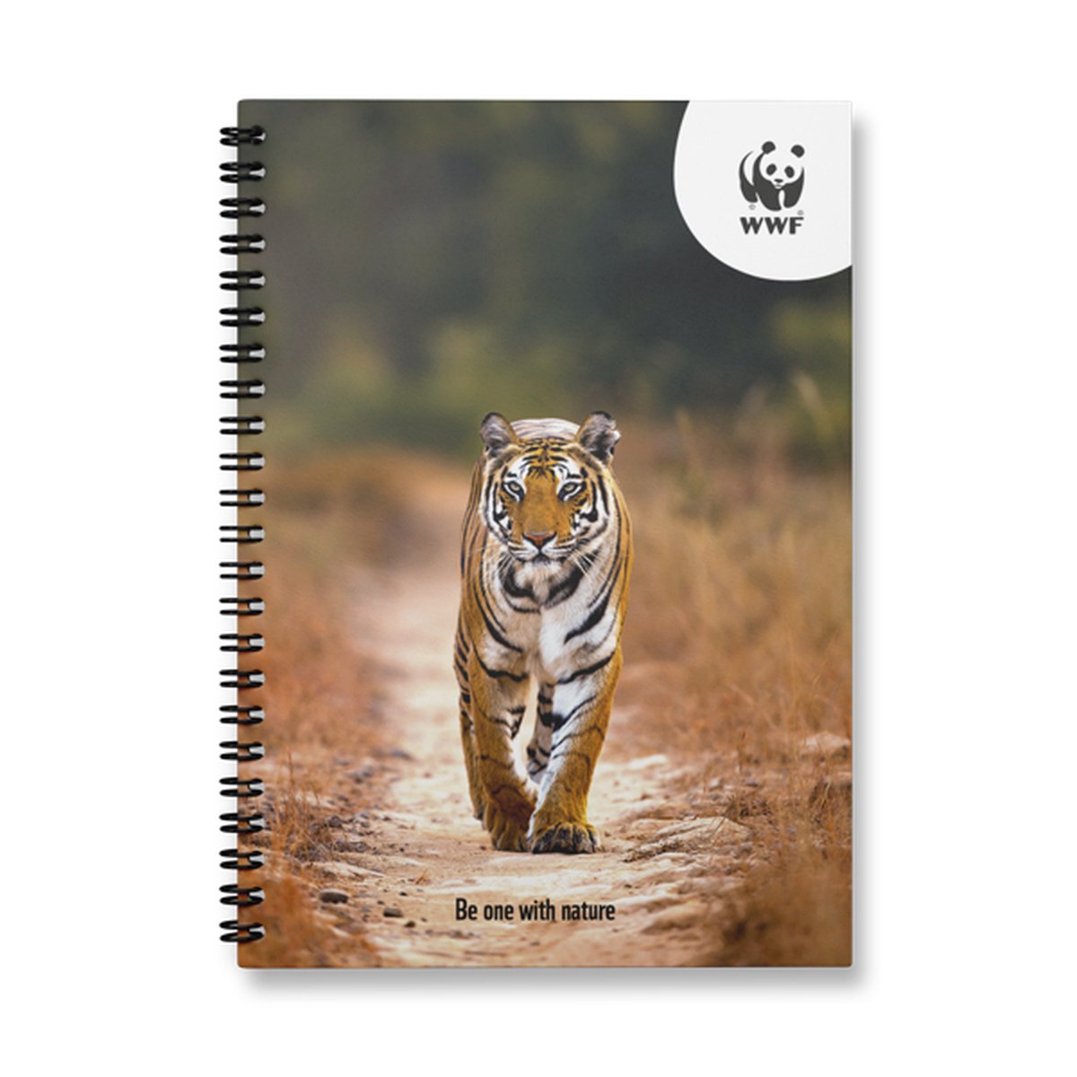 MOYU Ringband A5 - WWF - Tijger - Uitwisbaar Notitieboek - Duurzaam Steenpapier