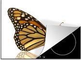 KitchenYeah® Inductie beschermer 70x52 cm - Monarch vlinder - Kookplaataccessoires - Afdekplaat voor kookplaat - Inductiebeschermer - Inductiemat - Inductieplaat mat