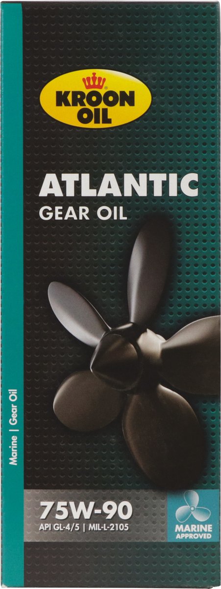Kroon-Oil Atlantic Gear Oil 75W-90 - 33523 | 500 ml pouch