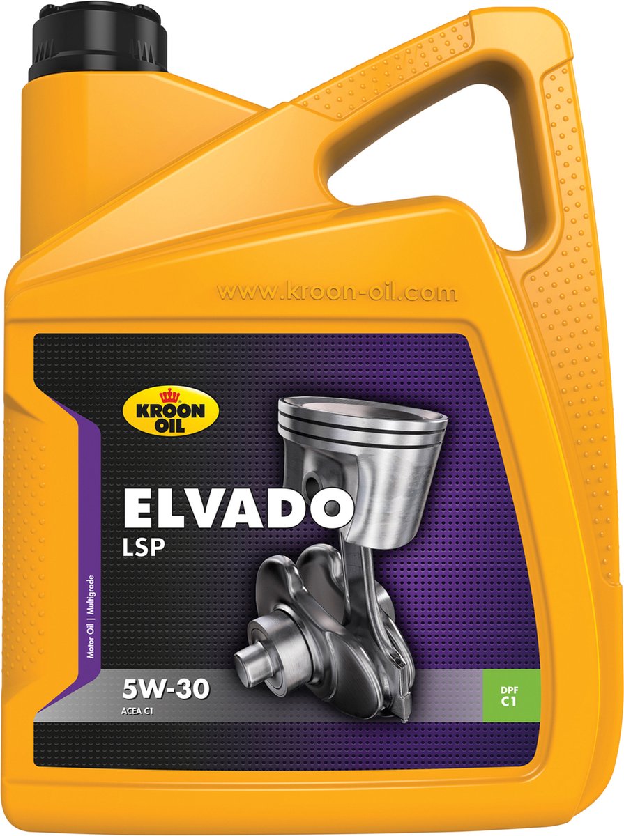 Kroon-Oil Elvado LSP 5W-30 - 33495 | 5 L can / bus