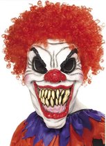 "Angstaanjagend clowns masker Halloween - Verkleedmasker - One size"