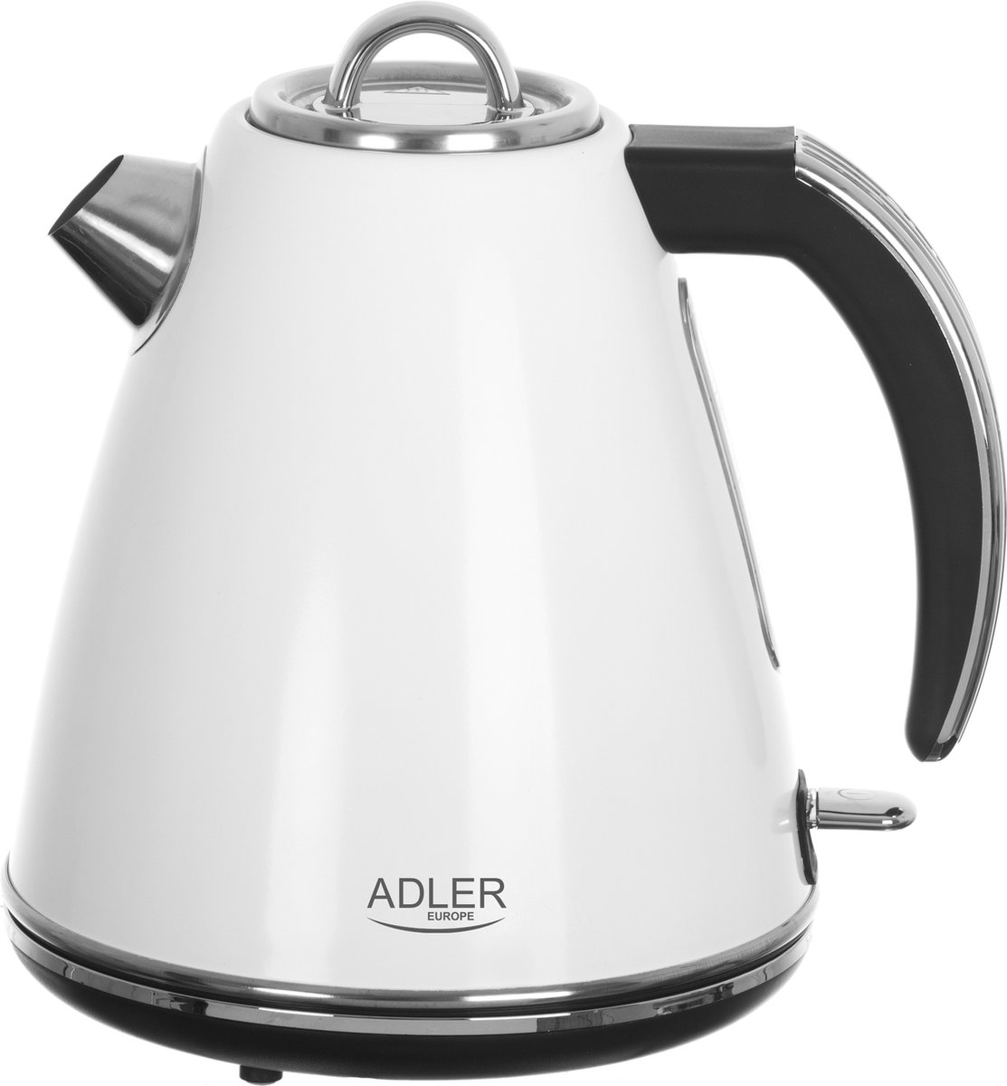 Adler AD 1343 - Stalen waterkoker - 1.5 liter - Strix - Wit