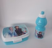 Disney Frozen Lunchbox - Broodtrommel + Drinkfles - Lunchset