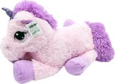 DW4Trading Peluche Licorne - Peluches Animaux - Peluches - Peluches - 68 cm - Roze-Violet