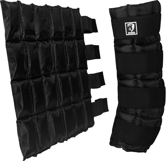 RelaxPets - Horka - Bottes pour femmes de glace - Refroidisseurs de jambes - 2 pièces - Zwart
