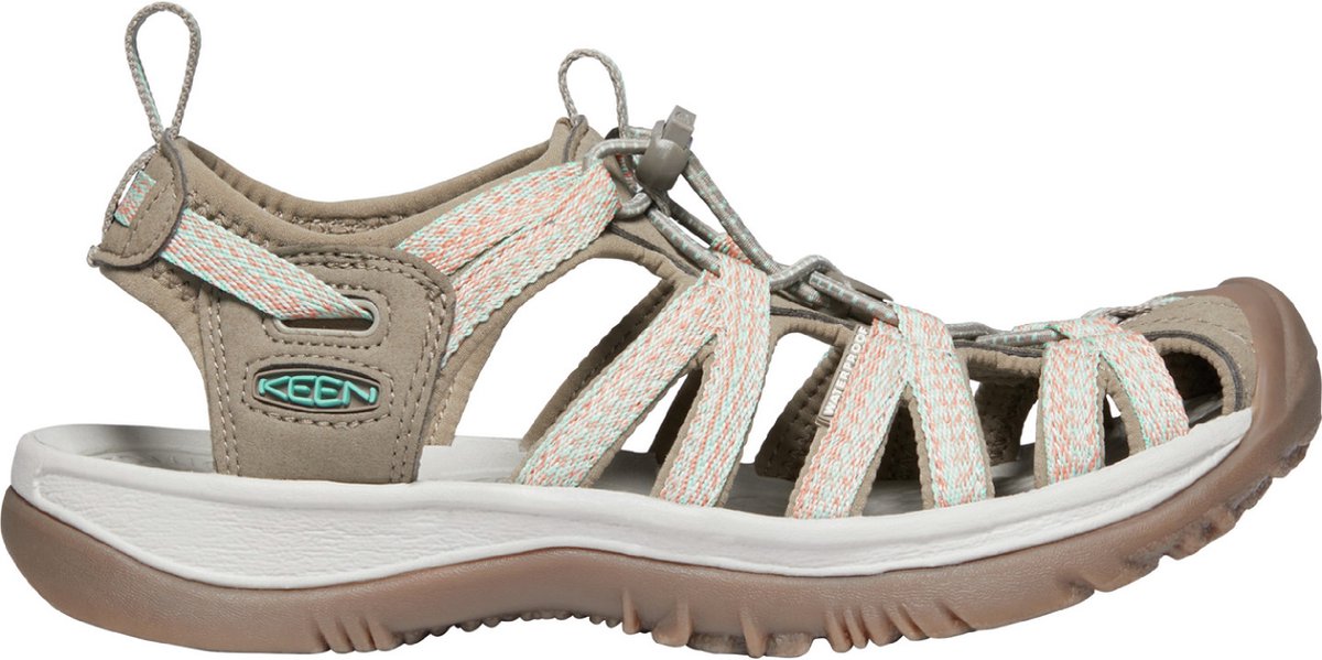 Keen Whisper Dames Wandelsandalen Polyester K1022810 Taupe