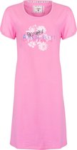 Tenderness Dames Nachthemd - 100% Katoen - Roze - Maat L
