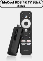 MeCool KD3 4K Android 11 TV Stick - Netflix, Viaplay, Disney+, Videoland, Amazon Prime, YouTube en meer - 2/8GB