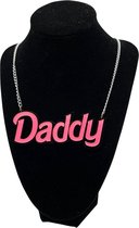 Daddy Roze Ketting, Pink Necklace