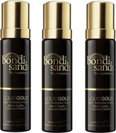 BONDI SANDS - Liquid Gold Self Tanning Foam - 3 pak