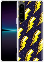 Sony Xperia 1IV Hoesje Pop Art Lightning Designed by Cazy