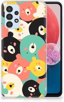 TPU Case Geschikt voor Samsung Galaxy A13 4G Telefoonhoesje Bears