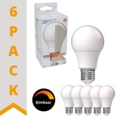 DimToWarm LED Lamp E27 - Dimbaar naar extra warm wit - Mat - 8W (60W) - 6 lampen