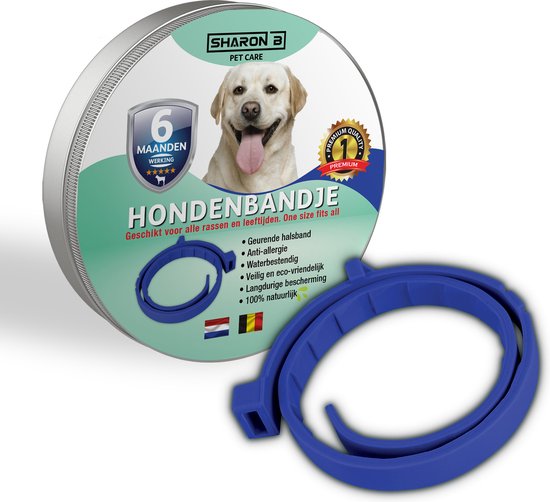 astronomie oortelefoon boog Vlooienband voor honden | blauw | 100% natuurlijk | geschikt voor alle  honden | zonder... | bol.com