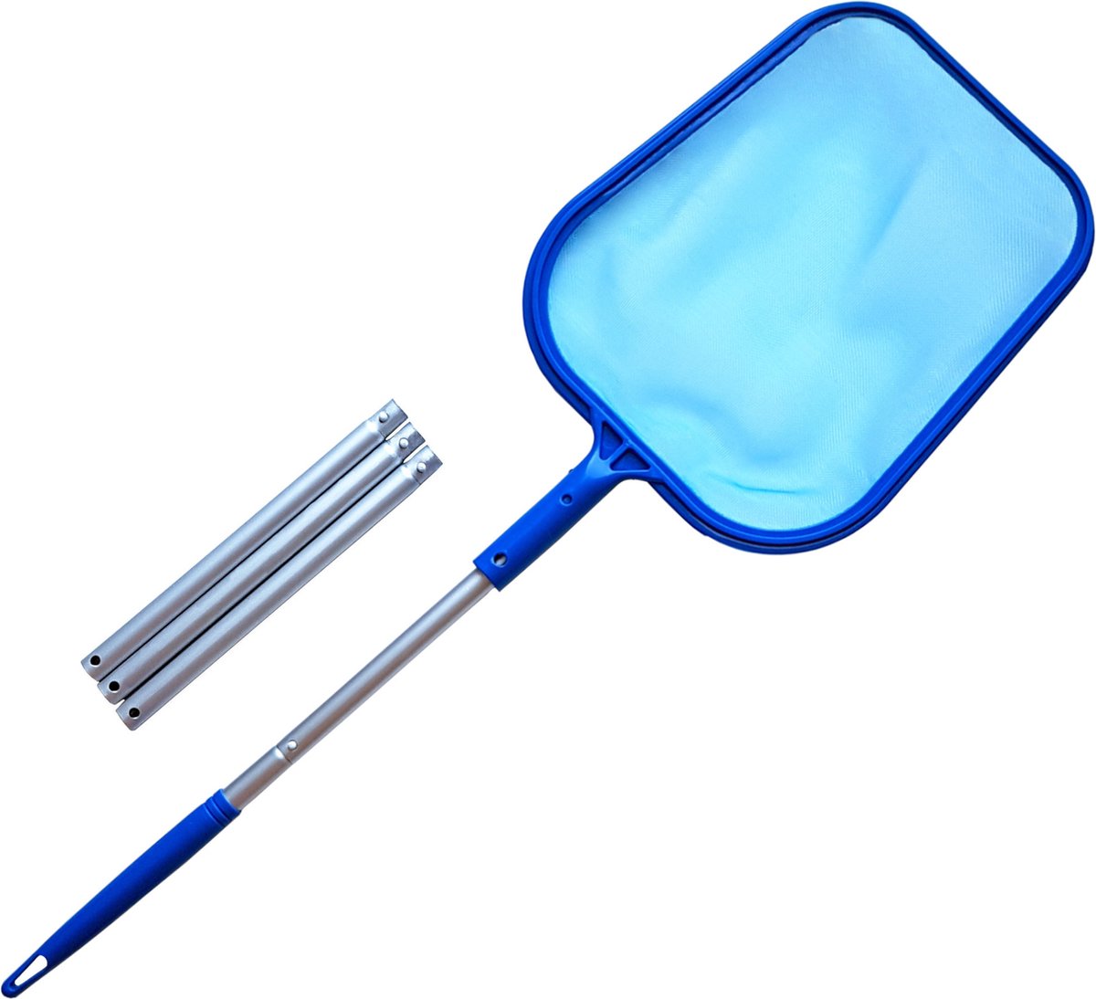 Qcdou Épuisette De Surface Piscine, 156 Cm Filet Piscine, Kit