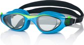 Aqua Speed Zwembril Kinderen - Blauw met Groen leeftijd 6 - 12 jaar