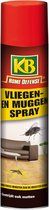 KB Home Vliegen & Muggen Spray - 2 Stuks - 400ml - Insecten spray