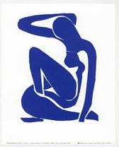 Mini affiche d'art - Nu Blauw I - Henri Matisse - 24x30 cm