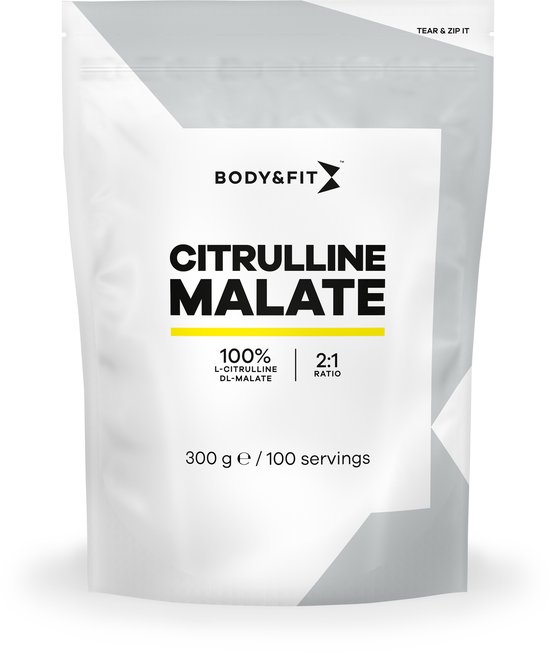 Body & Fit Citrulline Malaat - Aminozuur - 300 gram (100 doseringen) - Body & Fit