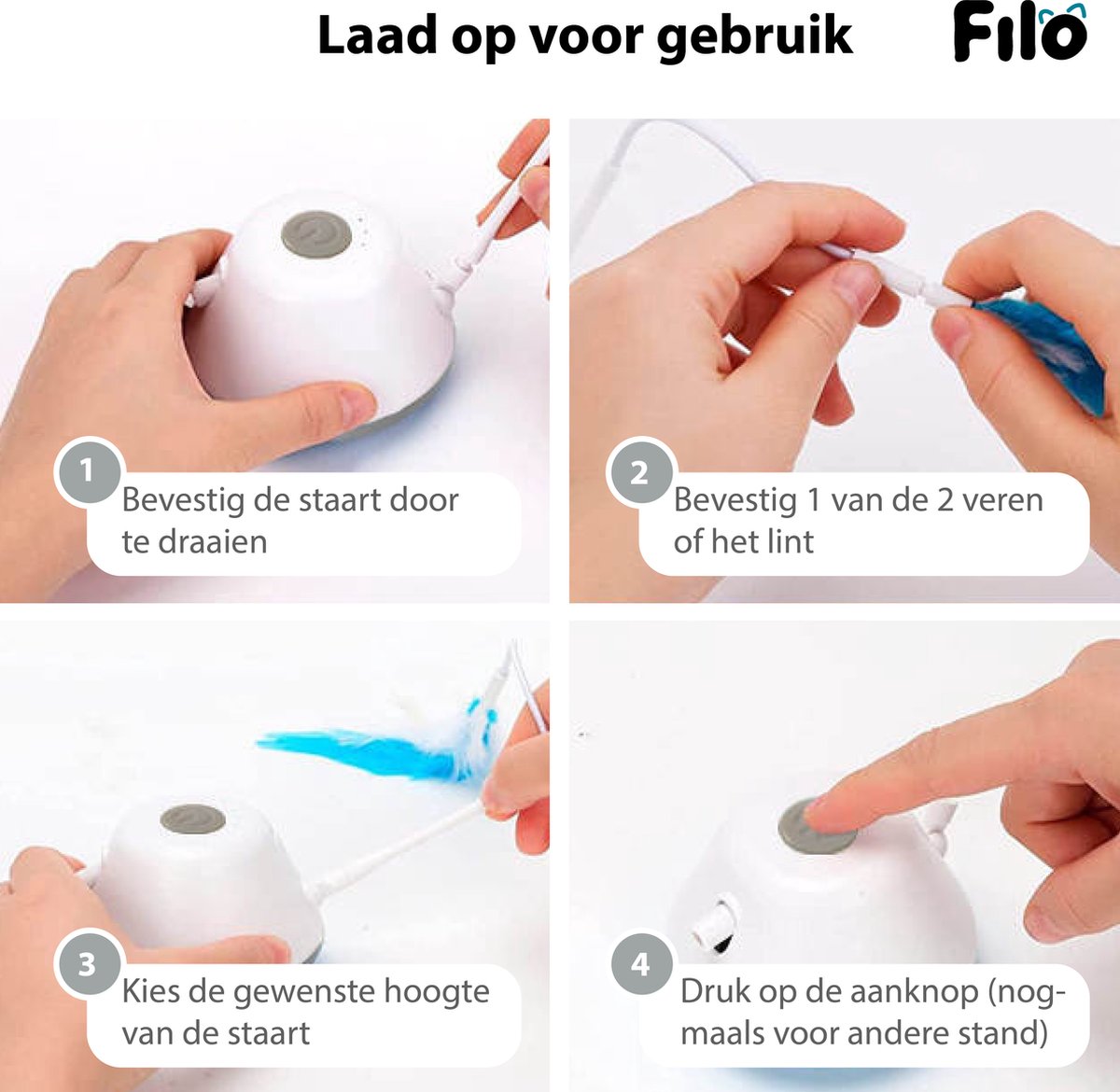 A-Motions Filo Elektrisch Kattenspeelgoed met Laser thumbnail 5