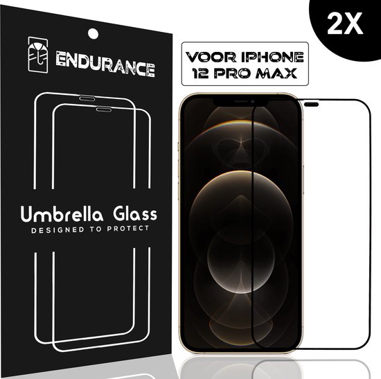 Umbrella Glass® iPhone 12 Pro Max Endurance Edge2Edge