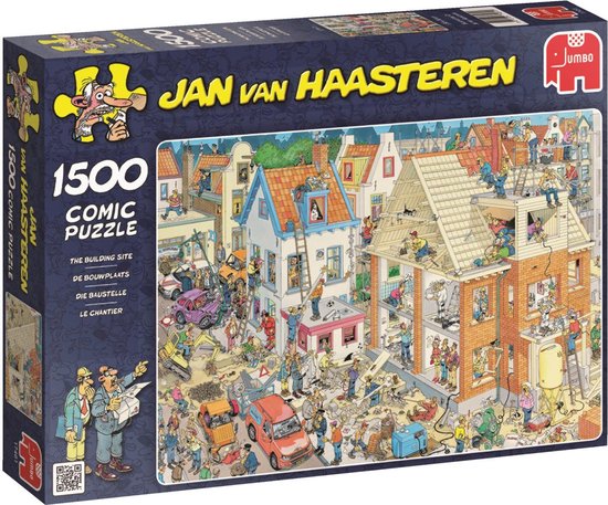Jan van Haasteren Bouwplaats puzzel - 1500 stukjes | bol.