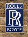 Rolls Royce muurbord reclame
