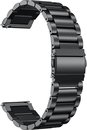 Horlogeband van Metaal voor Moto 360 2nd Gen 46mm | 22 mm | Horloge Band - Horlogebandjes | Zwart