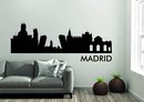 Madrid Skyline Muursticker