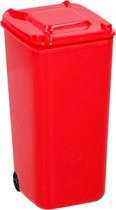 Non-branded Pennenbakje Container 9,5 X 8 X 15,5 Cm Polypropyleen Rood