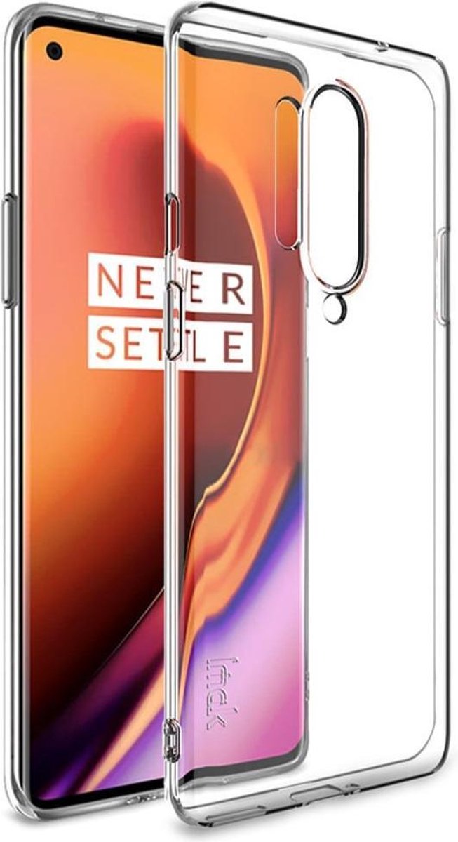 Back Cover voor TPU Backcase OnePlus 8 Pro Transparant