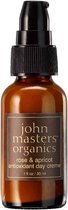 John Masters Organics Dagcrème Skincare Facecare Rose  & Apricot Antioxidant Day Creme