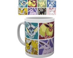 Pokémon Evoli Evolution Unisex Kop - meerkleurig - Standard