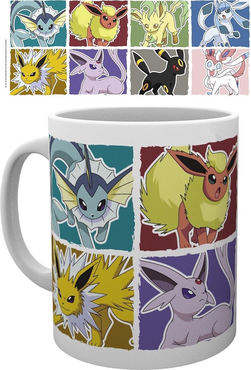 Mug Pokémon - Attrapez-les tous - Thermoréactif