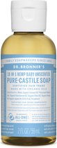 Dr. Bronner Liquid Soap Baby Mild - 59 ml - Douchegel