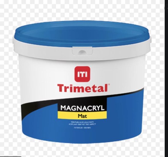 Trimetal Magnacryl Prestige Mat - wit 0001-aw - 10 l- zeer hoogwaardige  kwaliteit. | bol.com
