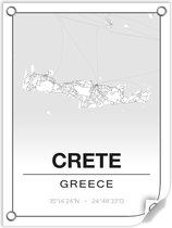 Tuinposter CRETE (Greece) - 60x80cm