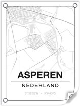 Tuinposter ASPEREN (Nederland) - 60x80cm