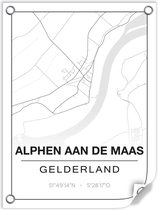 Tuinposter ALPHEN AAN DEN RIJN (Nederland) - 60x80cm