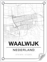 Tuinposter WAALWIJK (Nederland) - 60x80cm