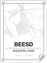 Tuinposter BEESD (Nederland) - 60x80cm