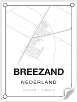 Tuinposter BREEZAND (Nederland) - 60x80cm